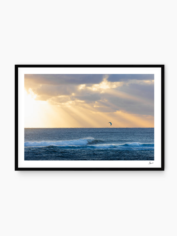 Kite Surf 01 - Wall Art Print - Australia Unseen