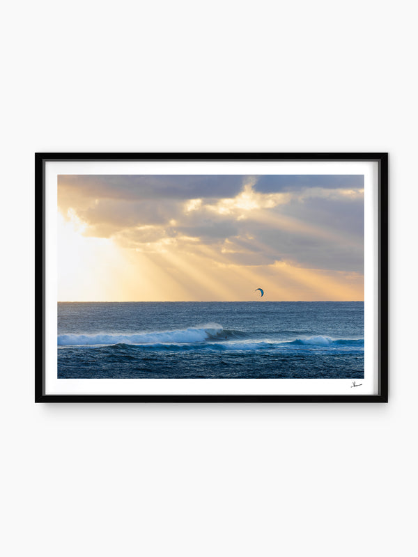 Kite Surf 01 - Wall Art Print - Australia Unseen