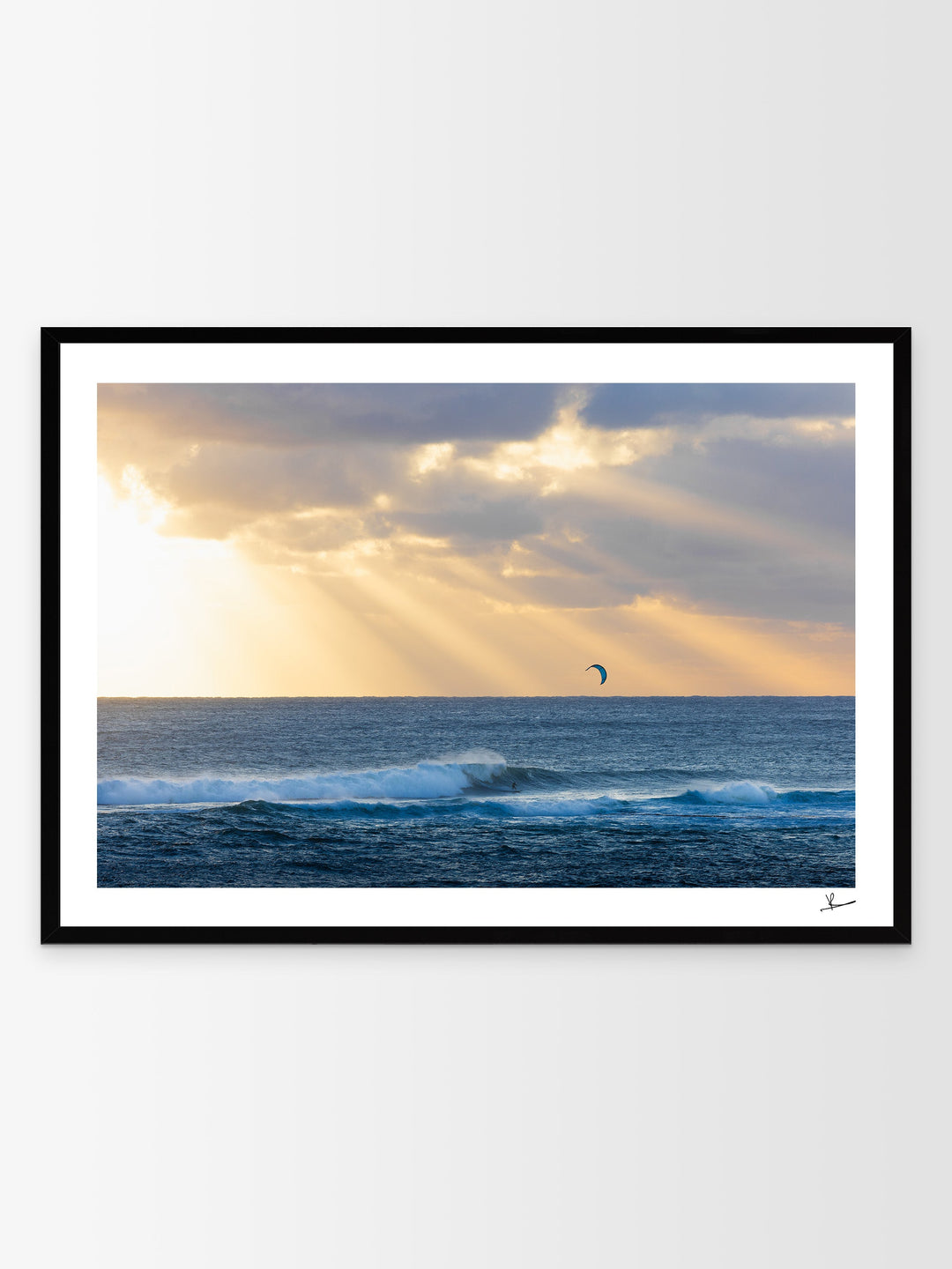 Kite Surf 01 - Wall Art Print - Australia Unseen