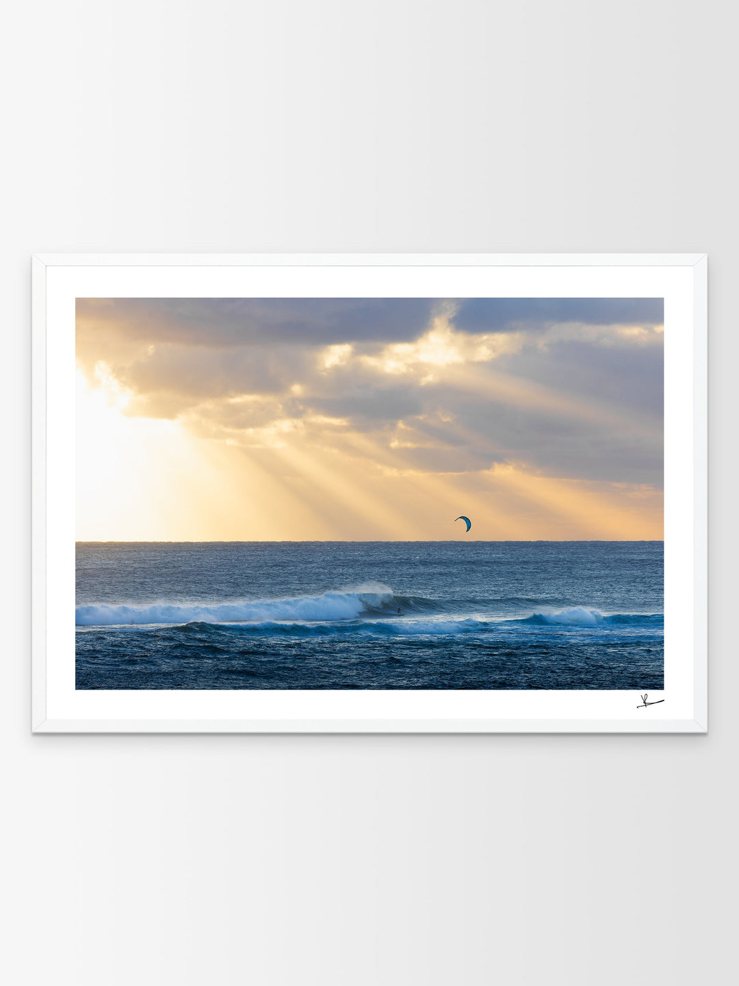 Kite Surf 01 - Wall Art Print - Australia Unseen