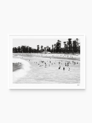 Manly Beach 05 - Wall Art Print - Australia Unseen