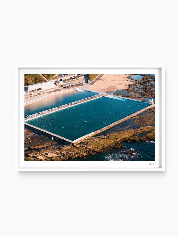 Merewether Ocean Baths 01 - Wall Art Print - Australia Unseen