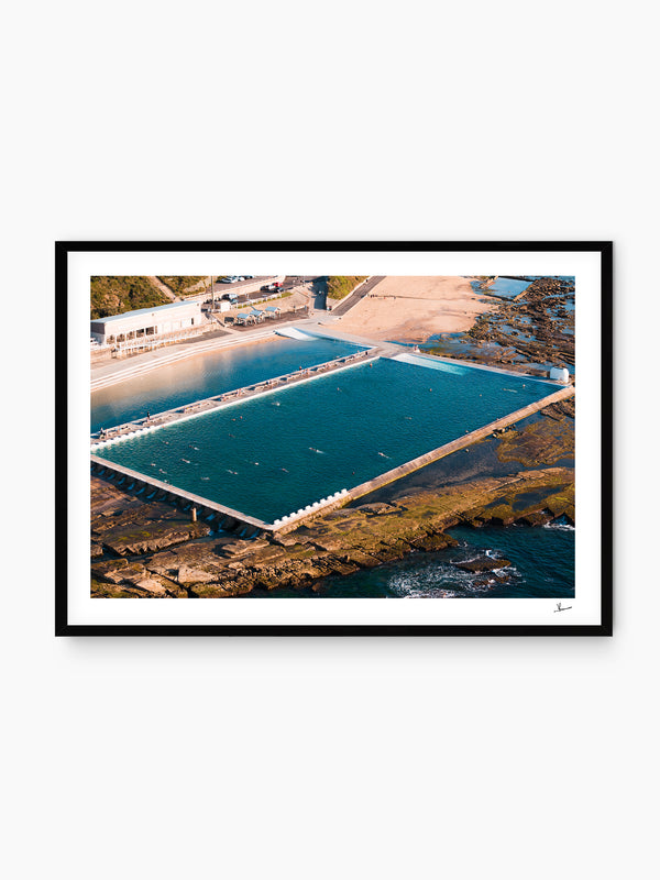 Merewether Ocean Baths 01 - Wall Art Print - Australia Unseen