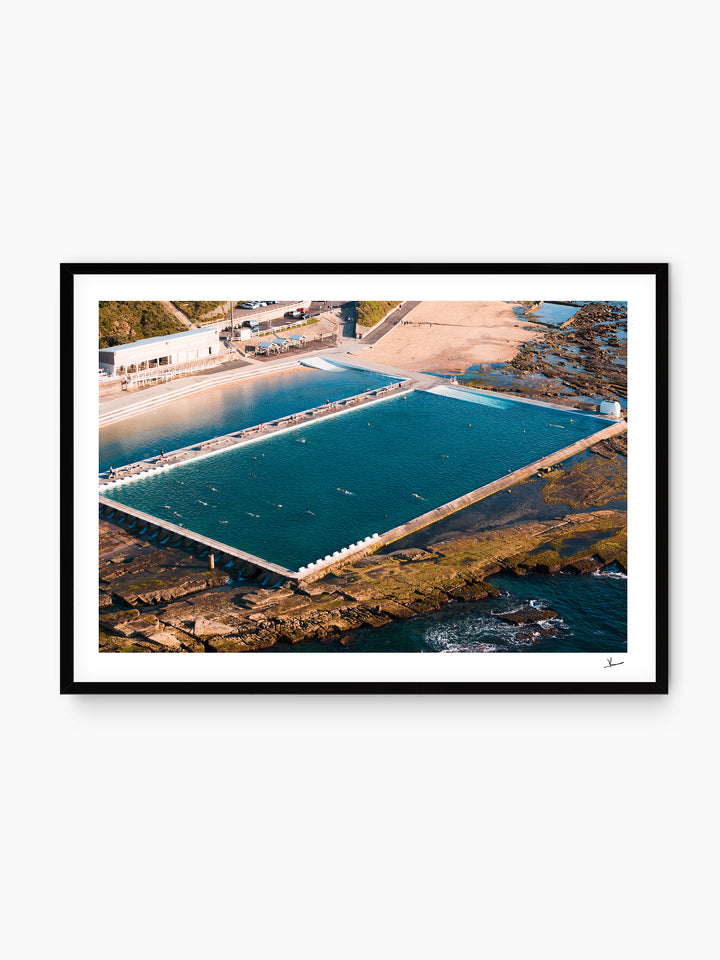 Merewether Ocean Baths 01 - Wall Art Print - Australia Unseen