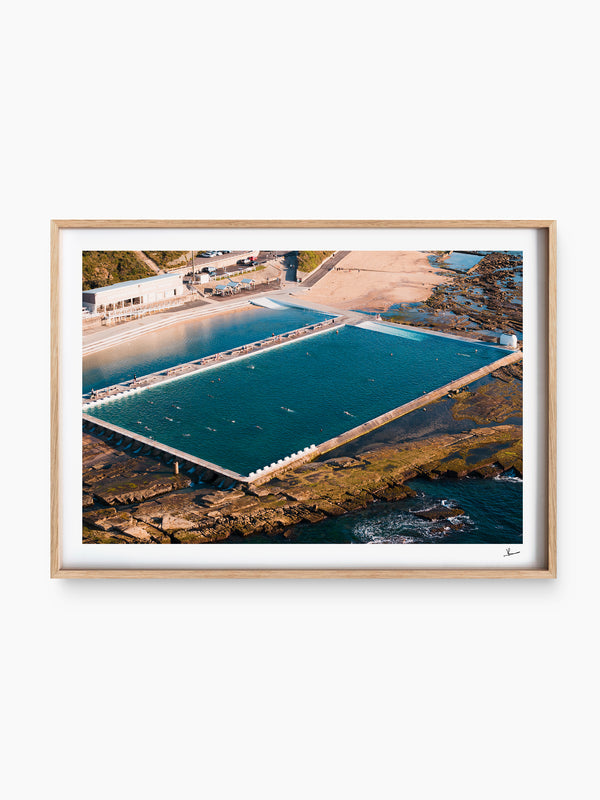 Merewether Ocean Baths 01 - Wall Art Print - Australia Unseen