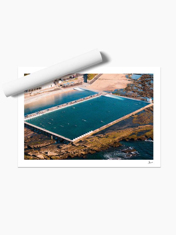 Merewether Ocean Baths 01 - Wall Art Print - Australia Unseen