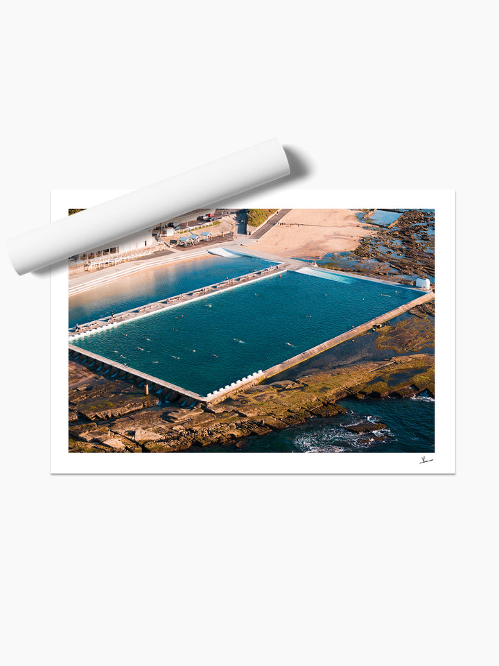 Merewether Ocean Baths 01 - Wall Art Print - Australia Unseen