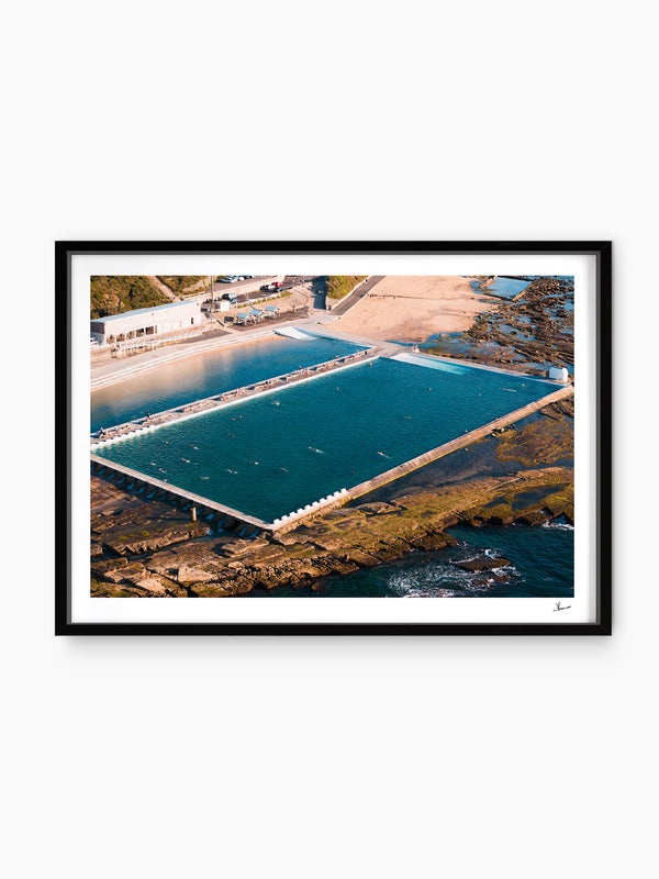 Merewether Ocean Baths 01 - Wall Art Print - Australia Unseen
