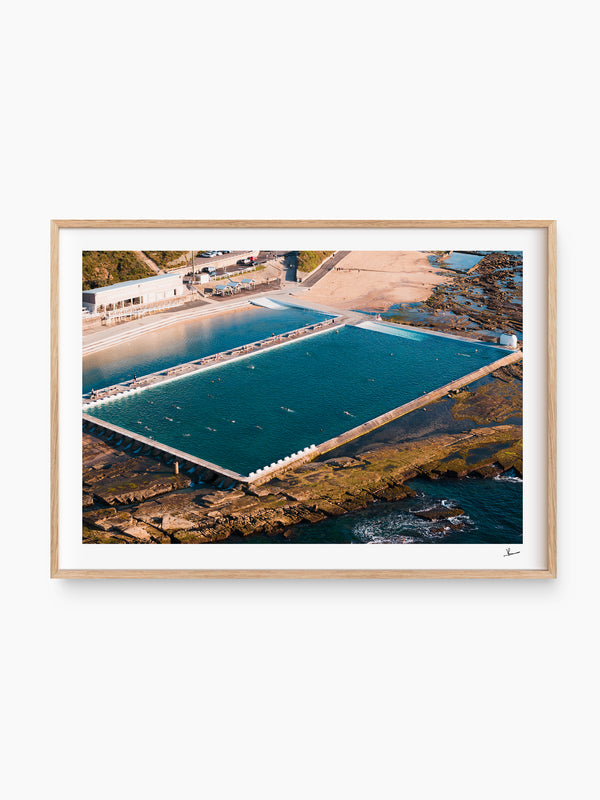 Merewether Ocean Baths 01 - Wall Art Print - Australia Unseen
