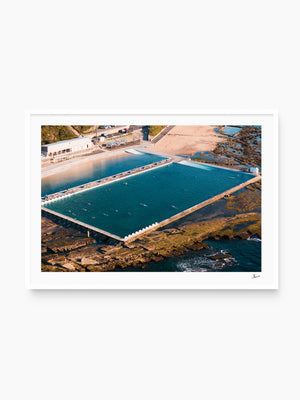 Merewether Ocean Baths 01 - Wall Art Print - Australia Unseen