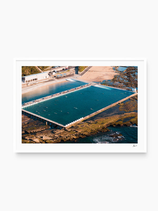 Merewether Ocean Baths 01 - Wall Art Print - Australia Unseen