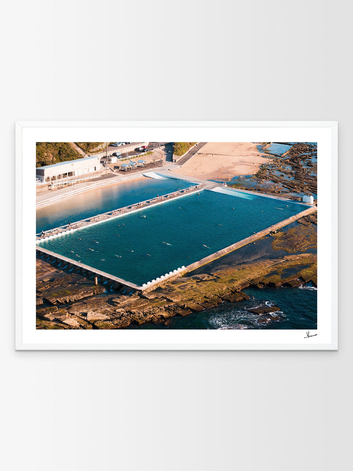 Merewether Ocean Baths 01 - Wall Art Print - Australia Unseen