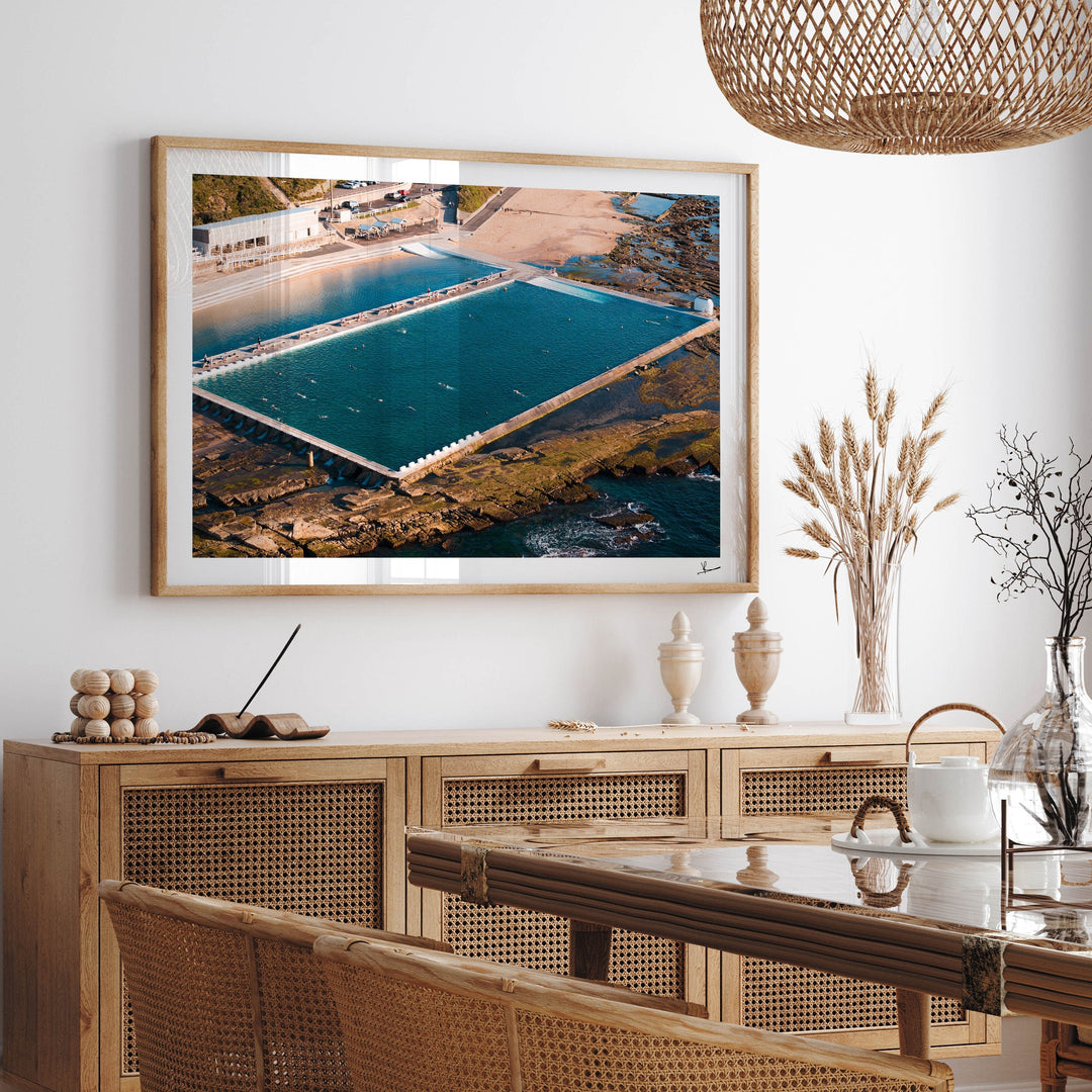 Merewether Ocean Baths 01 - Wall Art Print - Australia Unseen