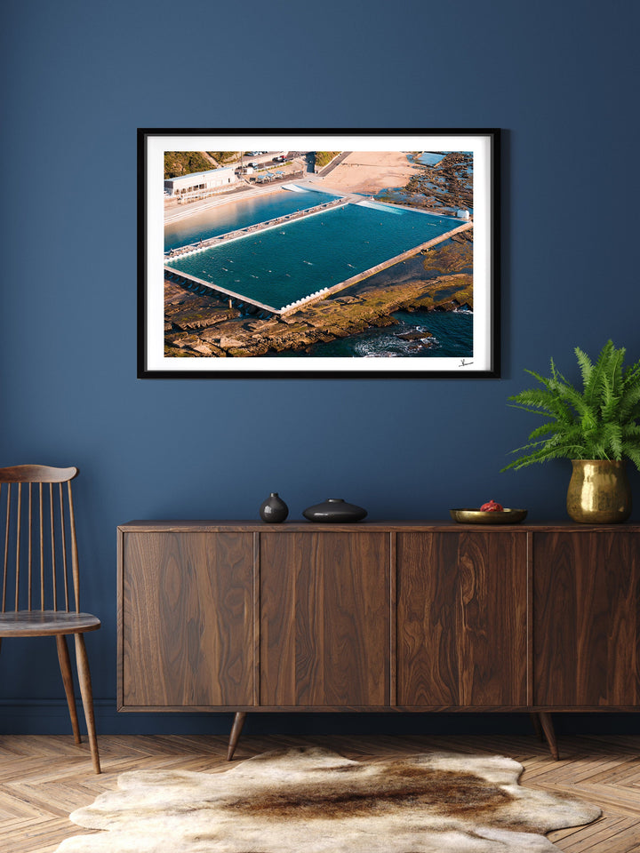 Merewether Ocean Baths 01 - Wall Art Print - Australia Unseen