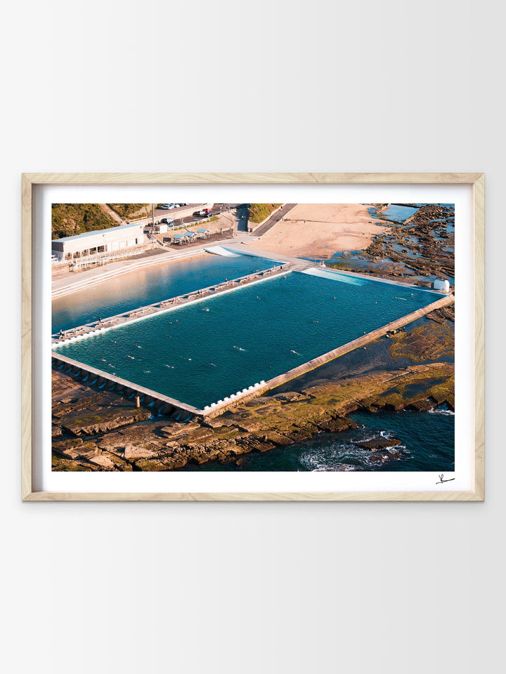 Merewether Ocean Baths 01 - Wall Art Print - Australia Unseen