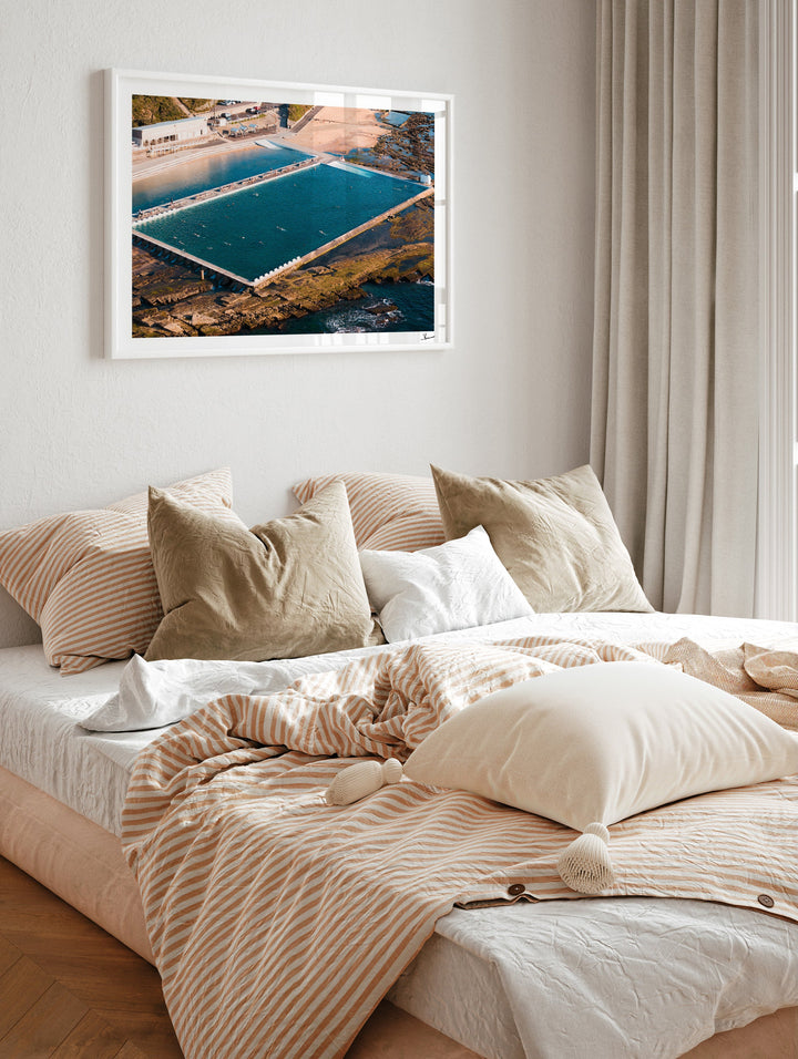 Merewether Ocean Baths 01 - Wall Art Print - Australia Unseen