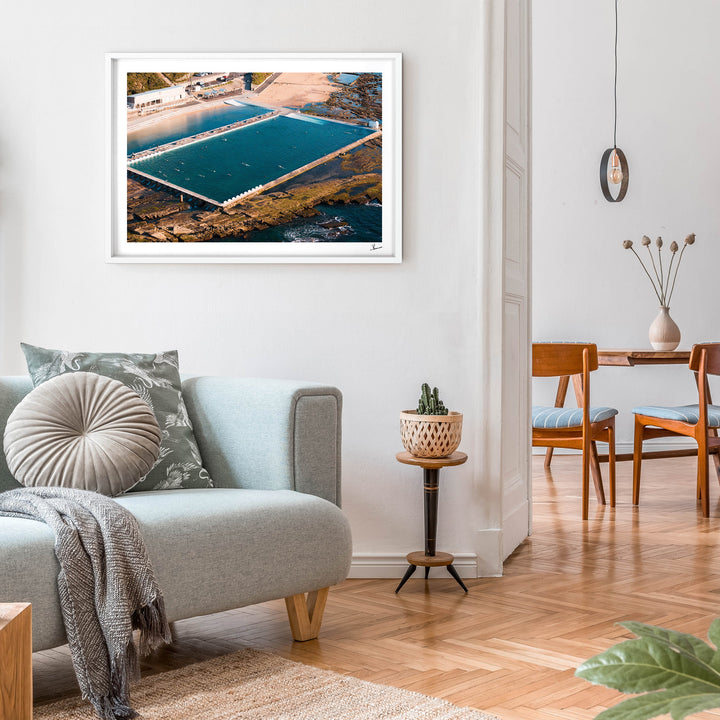 Merewether Ocean Baths 01 - Wall Art Print - Australia Unseen