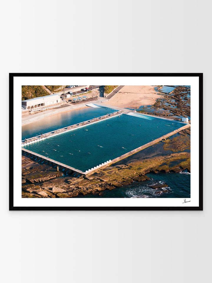 Merewether Ocean Baths 01 - Wall Art Print - Australia Unseen