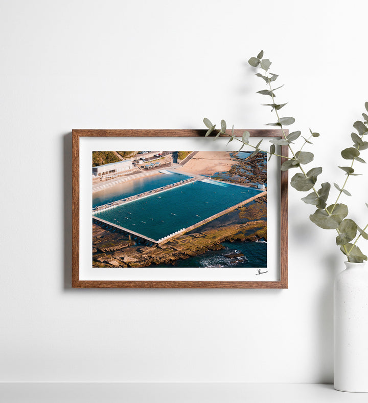 Merewether Ocean Baths 01 - Wall Art Print - Australia Unseen