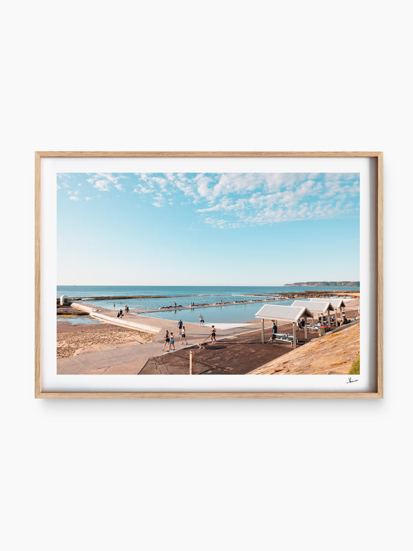 Merewether Ocean Baths 02 - Wall Art Print - Australia Unseen