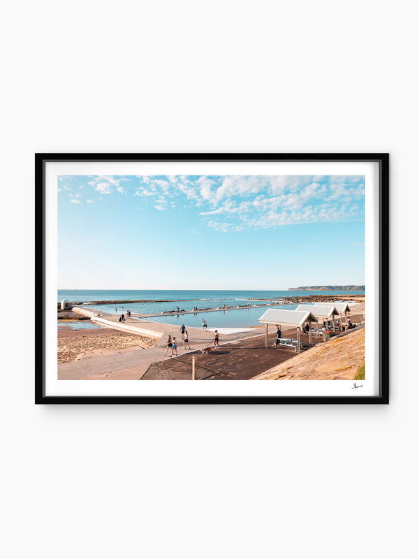 Merewether Ocean Baths 02 - Wall Art Print - Australia Unseen