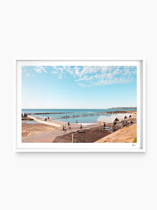 Merewether Ocean Baths 02 - Wall Art Print - Australia Unseen