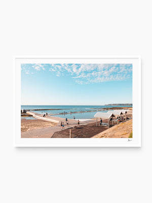Merewether Ocean Baths 02 - Wall Art Print - Australia Unseen