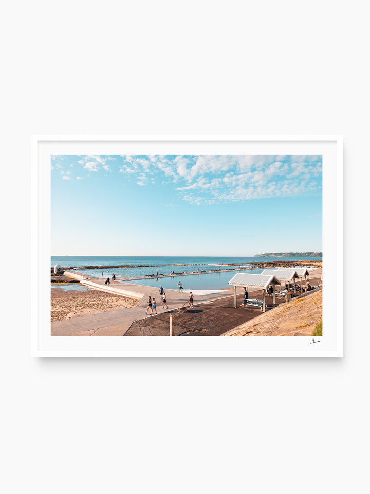 Merewether Ocean Baths 02 - Wall Art Print - Australia Unseen