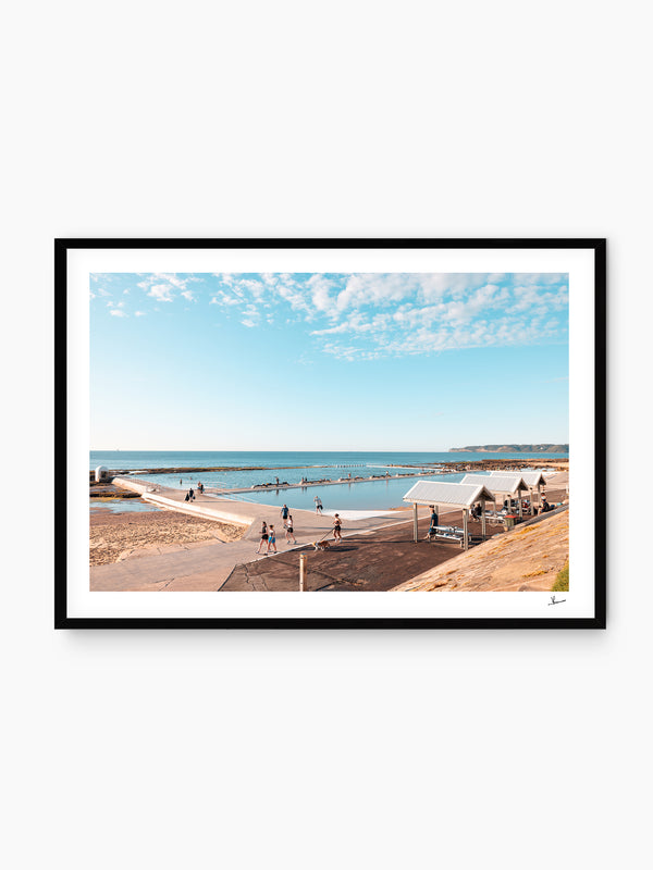 Merewether Ocean Baths 02 - Wall Art Print - Australia Unseen