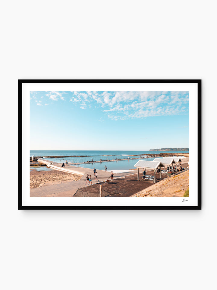 Merewether Ocean Baths 02 - Wall Art Print - Australia Unseen