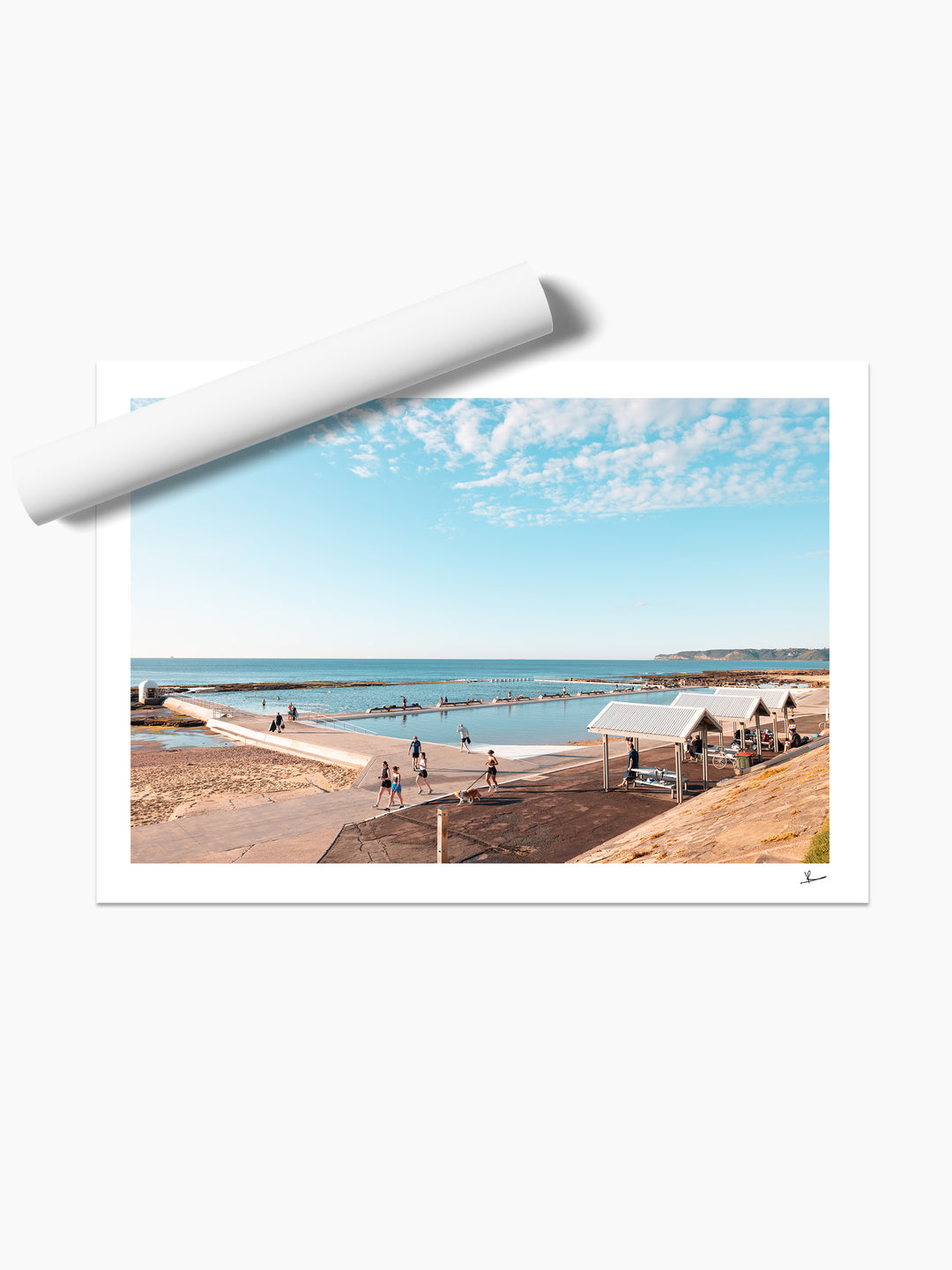 Merewether Ocean Baths 02 - Wall Art Print - Australia Unseen