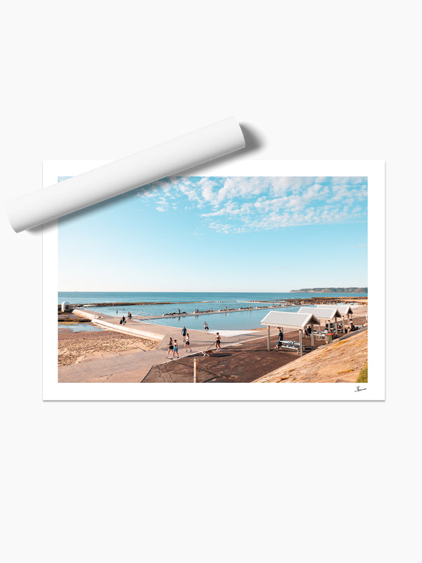Merewether Ocean Baths 02 - Wall Art Print - Australia Unseen
