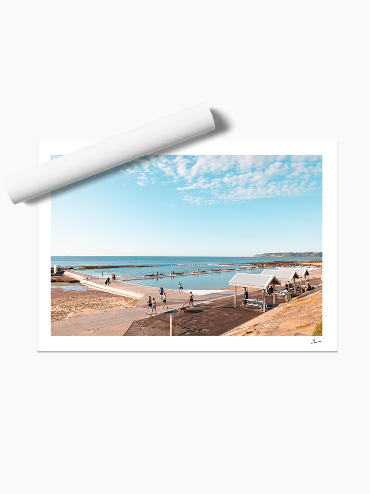 Merewether Ocean Baths 02 - Wall Art Print - Australia Unseen
