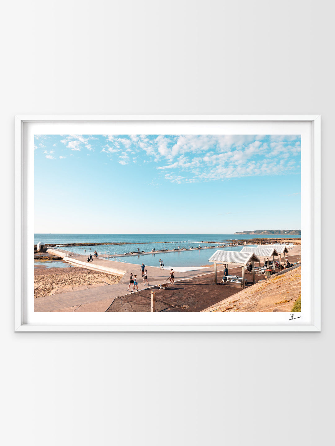 Merewether Ocean Baths 02 - Wall Art Print - Australia Unseen