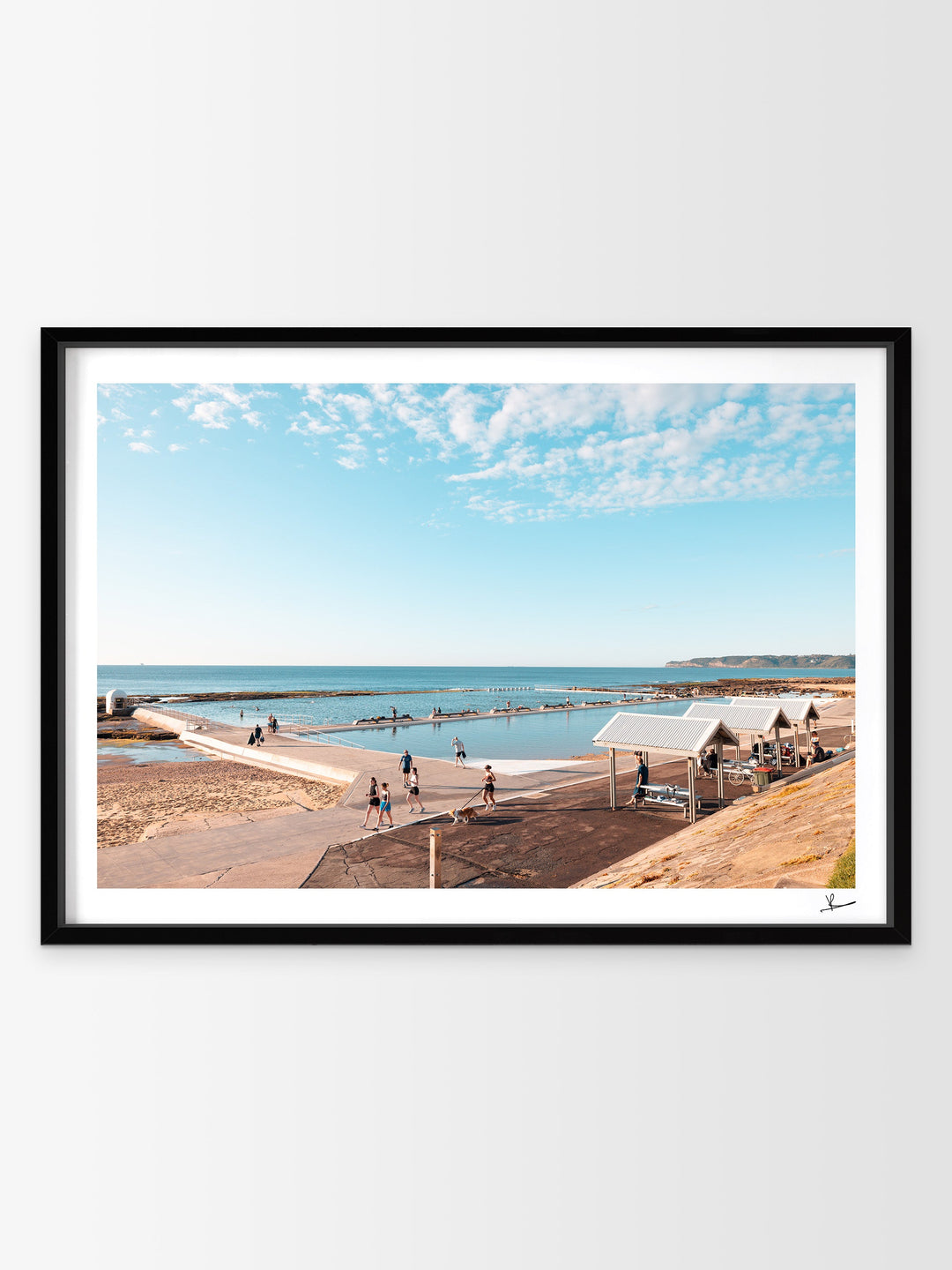 Merewether Ocean Baths 02 - Wall Art Print - Australia Unseen