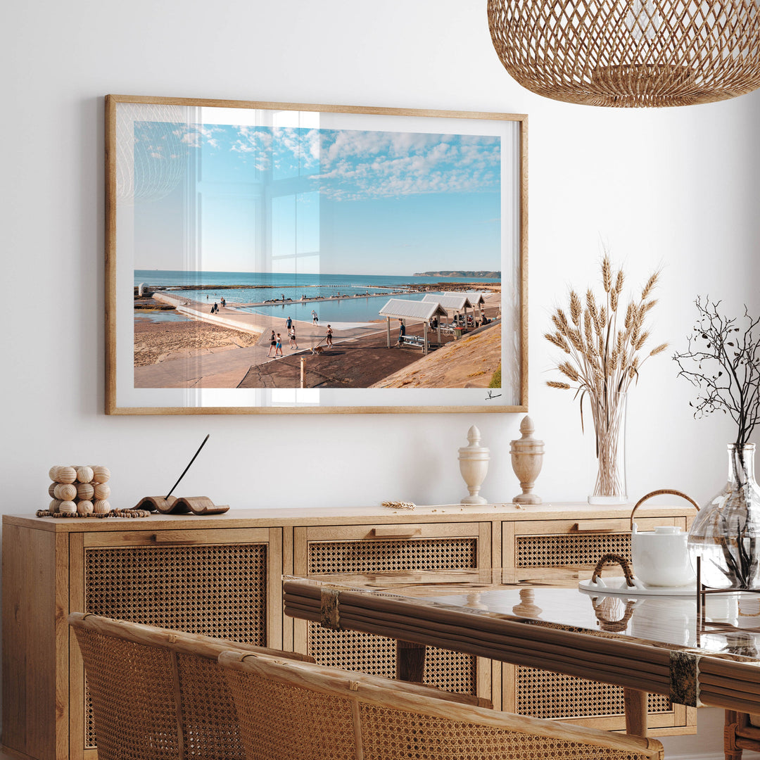 Merewether Ocean Baths 02 - Wall Art Print - Australia Unseen