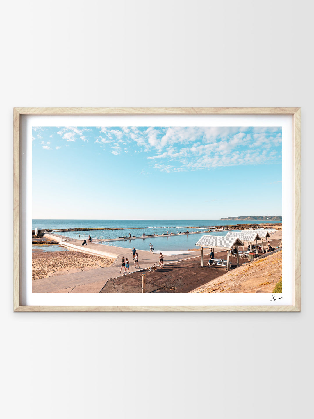 Merewether Ocean Baths 02 - Wall Art Print - Australia Unseen