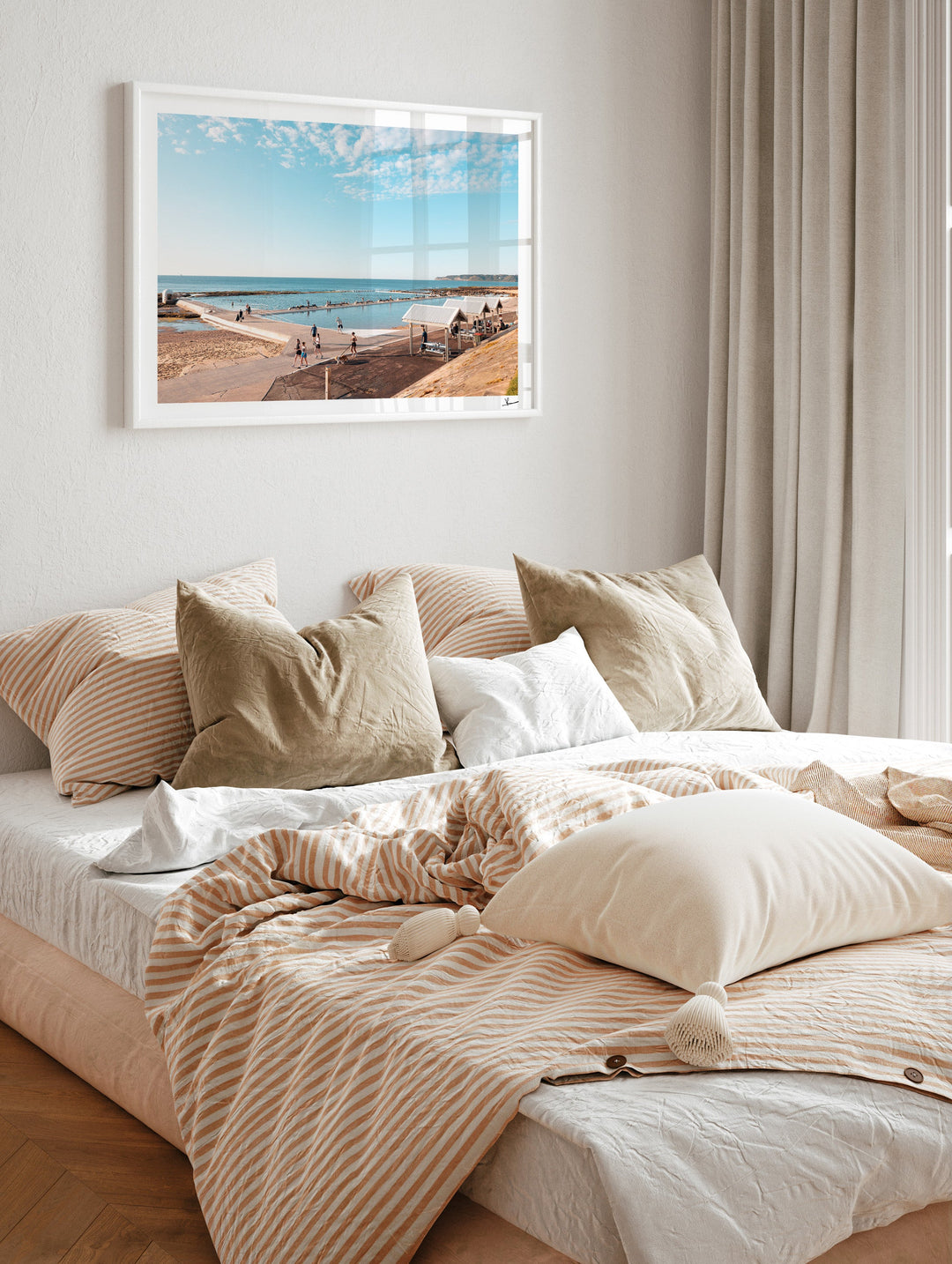 Merewether Ocean Baths 02 - Wall Art Print - Australia Unseen