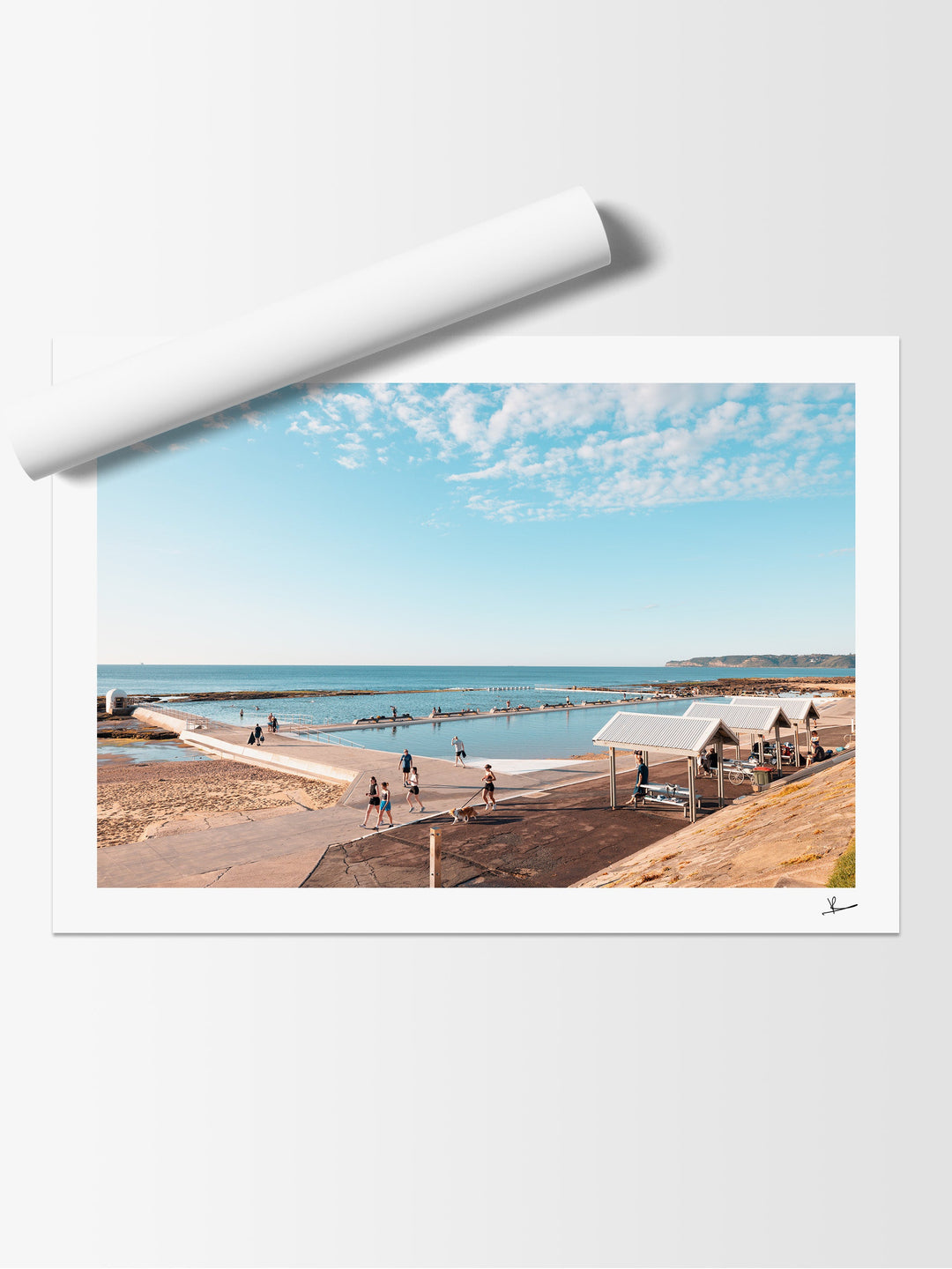 Merewether Ocean Baths 02 - Wall Art Print - Australia Unseen