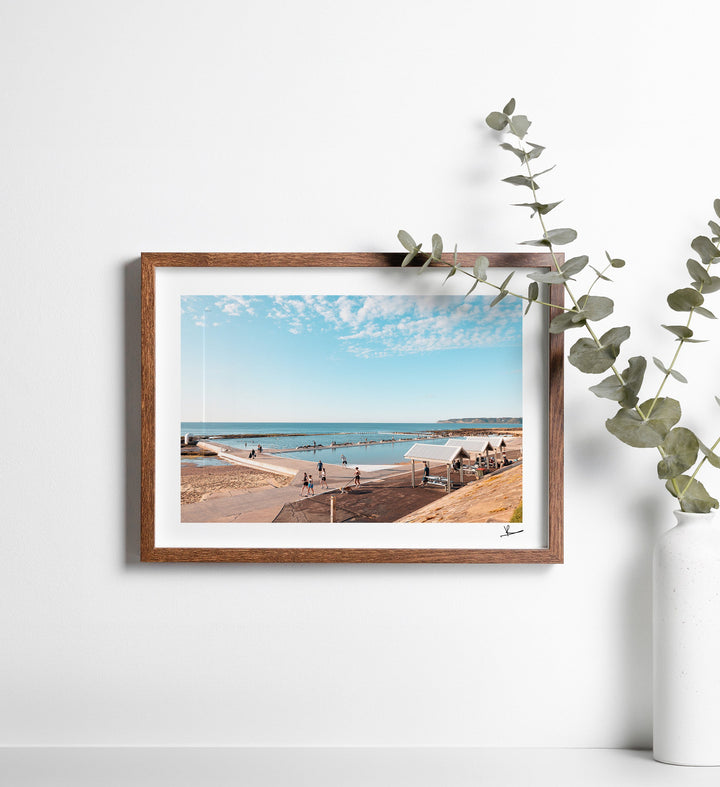 Merewether Ocean Baths 02 - Wall Art Print - Australia Unseen