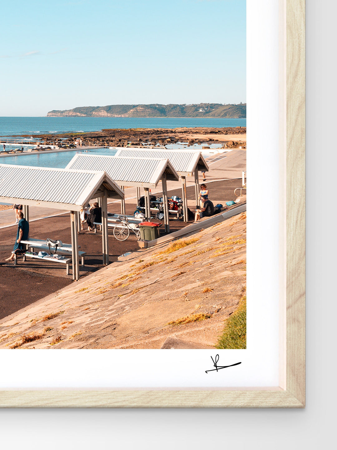 Merewether Ocean Baths 02 - Wall Art Print - Australia Unseen