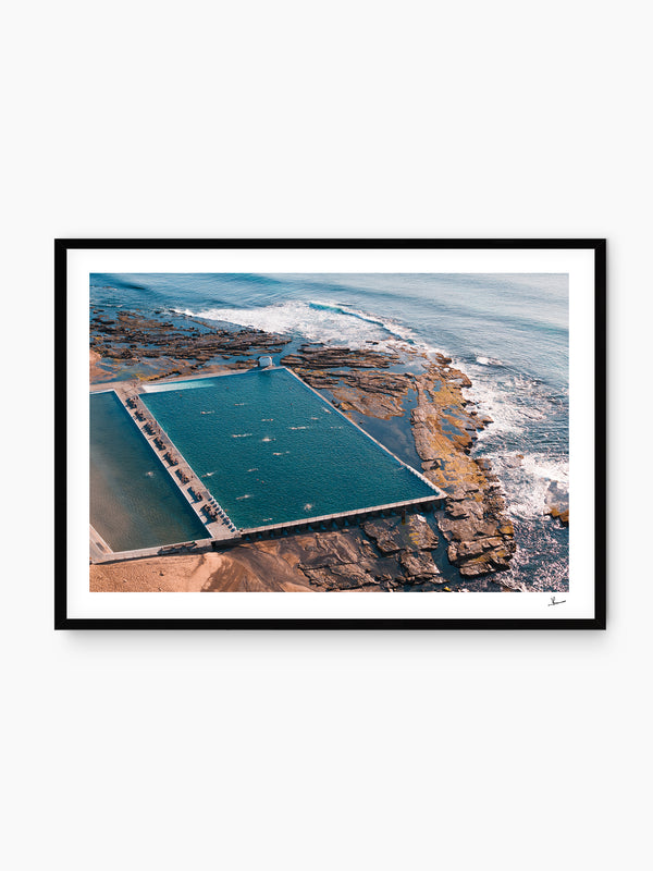 Merewether Ocean Baths 03 - Wall Art Print - Australia Unseen