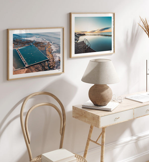 Merewether Ocean Baths 03 - Wall Art Print - Australia Unseen