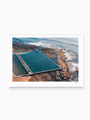 Merewether Ocean Baths 03 - Wall Art Print - Australia Unseen