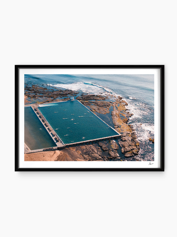 Merewether Ocean Baths 03 - Wall Art Print - Australia Unseen