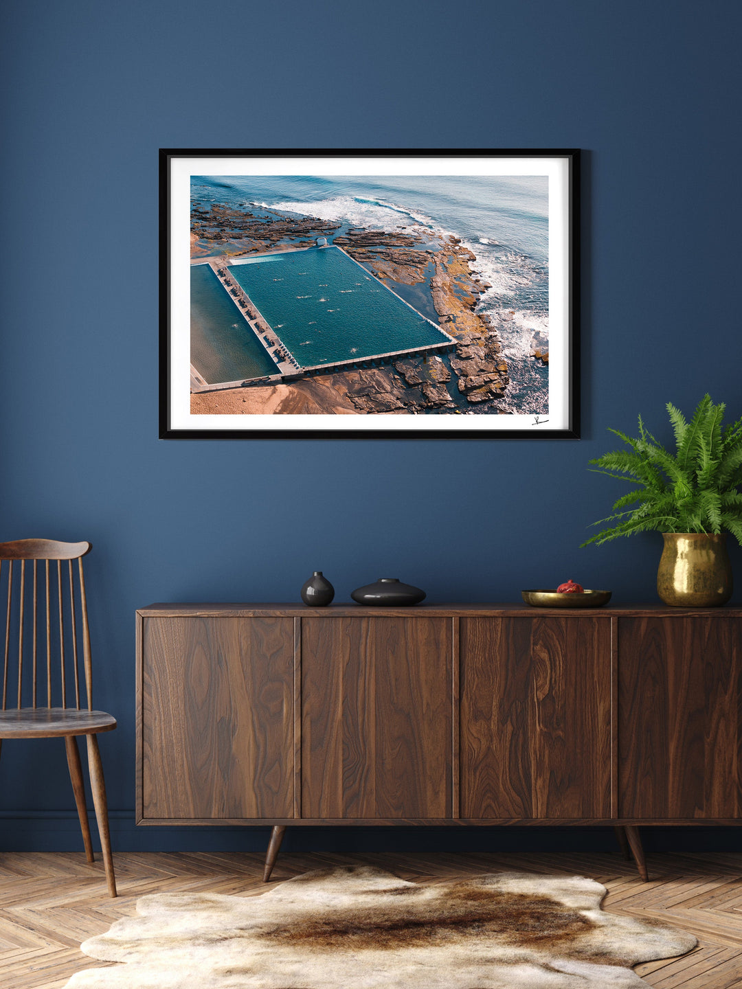 Merewether Ocean Baths 03 - Wall Art Print - Australia Unseen