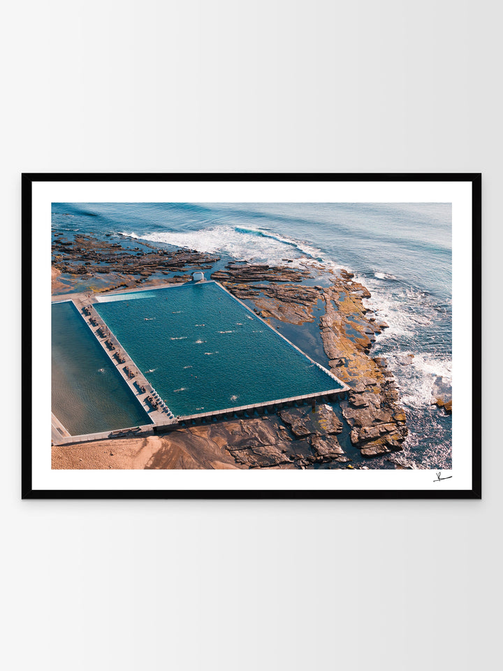 Merewether Ocean Baths 03 - Wall Art Print - Australia Unseen