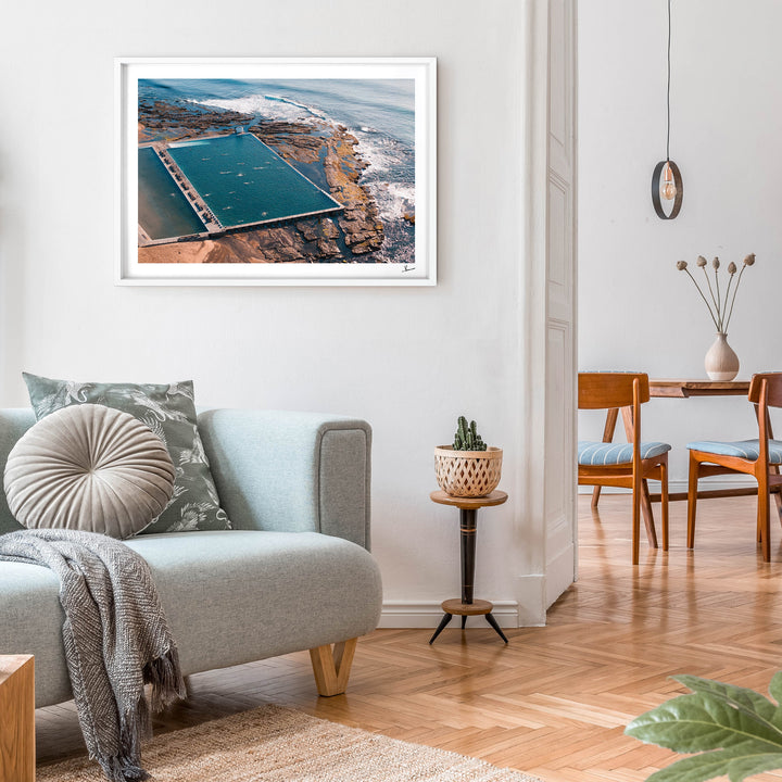 Merewether Ocean Baths 03 - Wall Art Print - Australia Unseen