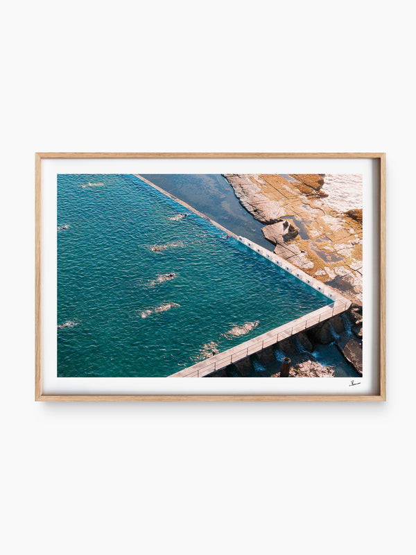 Merewether Ocean Baths 04 - Wall Art Print - Australia Unseen