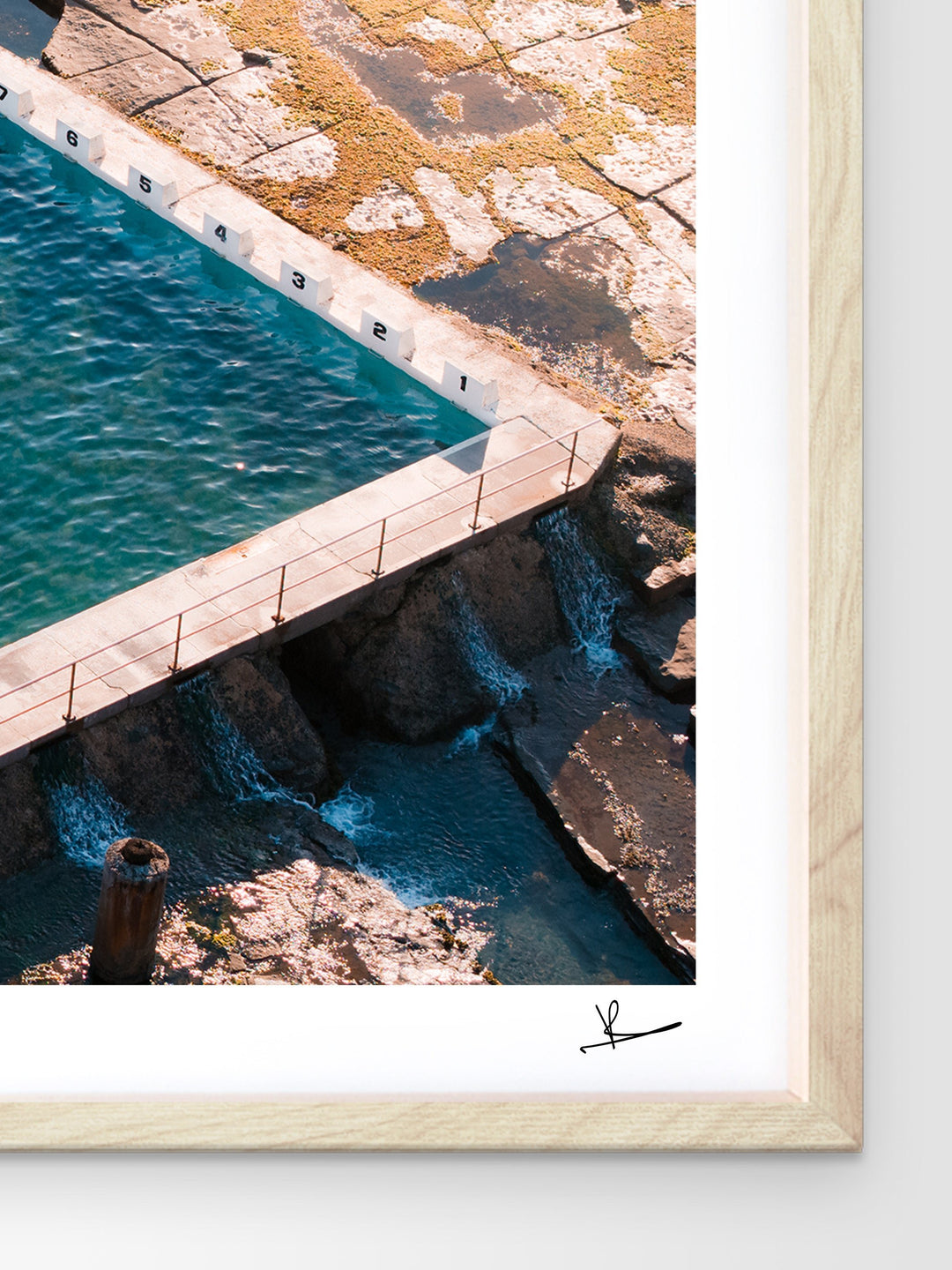 Merewether Ocean Baths 04 - Wall Art Print - Australia Unseen